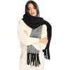 image:imageSteve Madden Lofty Winter Scarf Black Multi