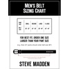 image:imageSteve Madden Mens Reversible Mens Dress Casual Every Day Leather BeltBlackBrown Burnished