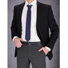 image:imageSteve Madden Mens Reversible Mens Dress Casual Every Day Leather BeltBlackBrown Double Stitch