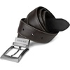 image:imageSteve Madden Mens Reversible Mens Dress Casual Every Day Leather BeltBlackBrown Edge Stitch