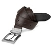 image:imageSteve Madden Mens Reversible Mens Dress Casual Every Day Leather BeltBlackBrown Saffiano