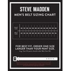 image:imageSteve Madden Mens Reversible Mens Dress Casual Every Day Leather BeltBlackBrown Saffiano