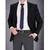image:imageSteve Madden Mens Reversible Mens Dress Casual Every Day Leather BeltBlackBrown Saffiano