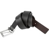image:imageSteve Madden Mens Reversible Mens Dress Casual Every Day Leather BeltBlackBrown Textured