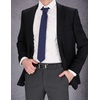 image:imageSteve Madden Mens Reversible Mens Dress Casual Every Day Leather BeltBlackBrown Textured