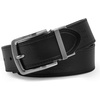 image:imageSteve Madden Mens Reversible Mens Dress Casual Every Day Leather BeltBrownBlack Oil Tanned