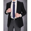 image:imageSteve Madden Mens Reversible Mens Dress Casual Every Day Leather BeltBrownBlack Oil Tanned