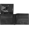 image:imageSteve Madden Mens Slim Leather Wallet with Extra Capacity Attached Flip PocketsBlack Glove