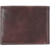 image:imageSteve Madden Mens Slim Leather Wallet with Extra Capacity Attached Flip PocketsBrownAntique