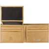 image:imageSteve Madden Mens Slim Leather Wallet with Extra Capacity Attached Flip PocketsTanAntique
