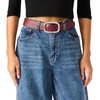 image:imageSteve Madden Rectangular Rhinestone Buckle BeltBerry