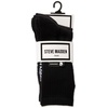 image:imageSteve Madden Womens 4pk Solid Athleisure Crew HcBlack