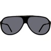 image:imageSteve Madden Womens Bronson SunglassesBlackShiny GoldSolid Smoke