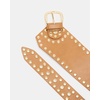 image:imageSteve Madden Womens Brown Studded Low Slung Pant BeltBrown