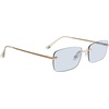 image:imageSteve Madden Womens Caden SunglassesShiny GoldSolid Blue