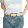image:imageSteve Madden Womens Cherish Reversible Pant BeltBone