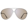 image:imageSteve Madden Womens Decker SunglassesCrystal WhitePurple Mirrored