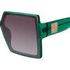 image:imageSteve Madden Womens Deja SunglassesCrystal GreenSmoke Gradient