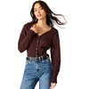 image:imageSteve Madden Womens Feathered Edge Everyday Pant BeltBlack