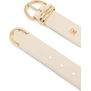 image:imageSteve Madden Womens Feathered Edge Everyday Pant BeltCream