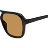 image:imageSteve Madden Womens Female Sunglasses Style Jace Rectangular BlackSolid Orange 56mm 19mm