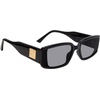 image:imageSteve Madden Womens Female Sunglasses Style Jaxon Rectangular BlackSolid Smoke 60mm 20mm