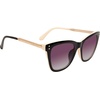 image:imageSteve Madden Womens Female Sunglasses Style Kent Cat Eye Milky PinkShiny Rose GoldBrown Gradient 52mm 20mmBlack Misc