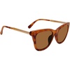 image:imageSteve Madden Womens Female Sunglasses Style Kent Cat Eye Milky PinkShiny Rose GoldBrown Gradient 52mm 20mmTort Misc