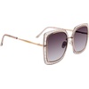 image:imageSteve Madden Womens Female Sunglasses Style Rosalie SquareCrystal GreySmoke Gradient