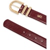 image:imageSteve Madden Womens Glazed Everyday Skinny BeltRed