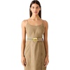 image:imageSteve Madden Womens Gold Buckle Pant BeltBlackTan Multi