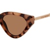 image:imageSteve Madden Womens Kamie SunglassesMilky TortoiseGoldSolid Brown