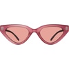 image:imageSteve Madden Womens Kamie SunglassesPink PrintGoldSolid Smoke