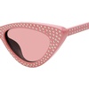 image:imageSteve Madden Womens Lopez Cat Eye Sunglasses SunglassesPinkSilverBrown Gradient
