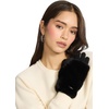 image:imageSteve Madden Womens Steve Madden Faux Fur GloveBlack