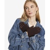 image:imageSteve Madden Womens Steve Madden Faux Leather Cinched Opera GloveBrown