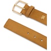 image:imageSteve Madden Womens Topstitched Faux Suede BeltButtermilk