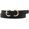 image:imageSteve Madden Womens Western 3 for 1 Belt SetBlackTan Multi