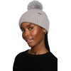 image:imageSteve Madden Womens Wide Cuff Beanie with PomGrey