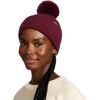 image:imageSteve Madden Womens Wide Cuff Beanie with PomPlum