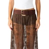 image:imageSteve Madden Womens Wide Faux Suede BeltChocolate