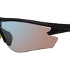 image:imageSteve Madden womens Steve Madden Female Sunglasses Style Gabe Rectangular SunglassesBlackSoft LimeRainbow Mirrored
