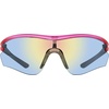 image:imageSteve Madden womens Steve Madden Female Sunglasses Style Gabe Rectangular SunglassesCrystal Neon PinkPink Mirrored