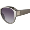 image:imageSteve Madden womens Steve Madden Female Sunglasses Style Hughes Round SunglassesSilverSmoke Gradient