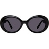 image:imageSteve Madden womens Steve Madden Female Sunglasses Style Isla Round SunglassesBlackSolid Smoke