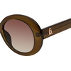 image:imageSteve Madden womens Steve Madden Female Sunglasses Style Isla Round SunglassesCrystal Dark GreenBrown Gradient