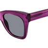image:imageSteve Madden womens Steve Madden Female Sunglasses Style Manzo Cat Eye SunglassesCrystal PurpleSolid Smoke