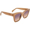 image:imageSteve Madden womens Steve Madden Female Sunglasses Style Manzo Cat Eye SunglassesMilky TanBrown Gradient