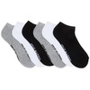 image:imageSTEVE MADDEN 6PK INNER WELT STRIPE LOW CUT BLACKWHITEGREY 911
