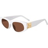 image:imageSTEVE MADDEN Womens Female Sunglasses Style Adriane Cat Eye WhiteSolid Brown 52mm 19mmWhite Ivory Pearl